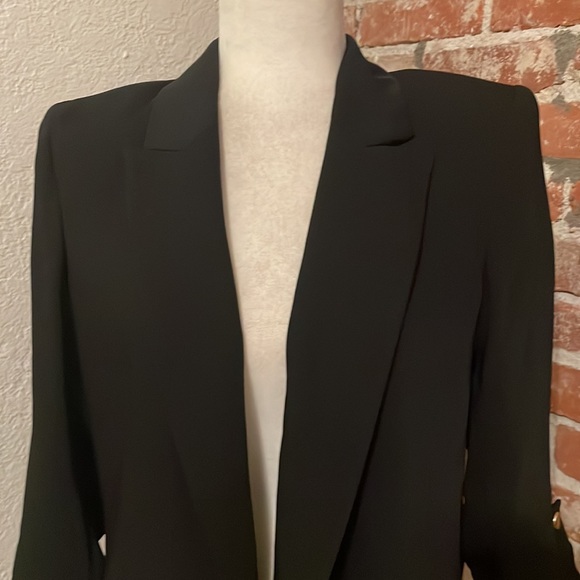 ZARA - BLAZER WITH ROLLED-UP SLEEVES - Picture 6 of 10